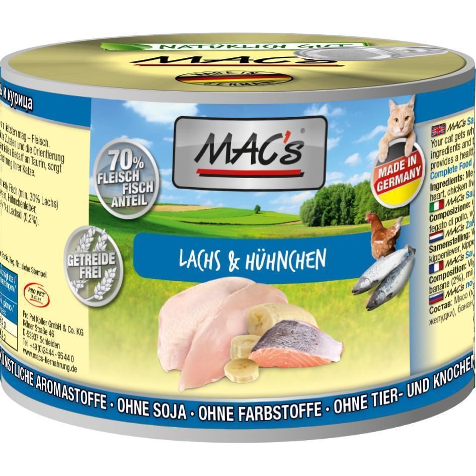 MAC's Cat Lachs & Hühnchen